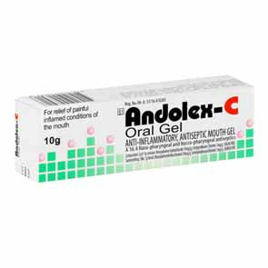 ANDOLEX C ORAL GEL 10G