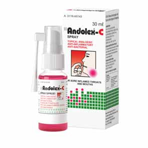 ANDOLEX C SPRAY 30ML