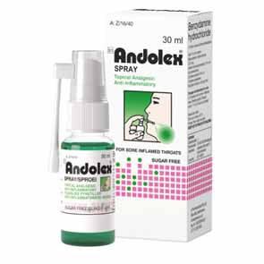 ANDOLEX SPRAY 30ML