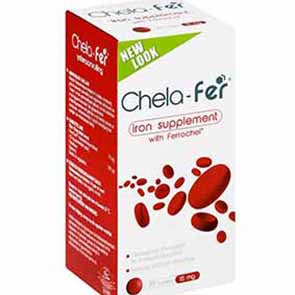 CHELA FER 15MG TABLETS 60