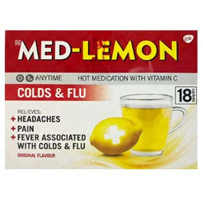 MED LEMON SACHETS 18 REGULAR