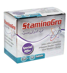 STAMINOGRO TABS 120+30 VALUE PACK