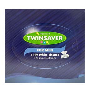 TWINSAVER  FACIAL TISSUE 36 MEN