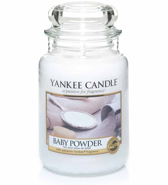 YANKEE CANDLE LARGE JAR BABY POWER